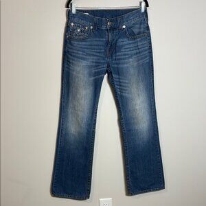 True Religion Billy Relaxed Bootcut Jeans